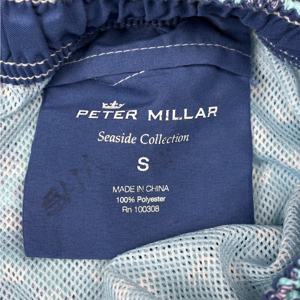 Peter Millar Swim‎ Trunks Mens Small Blue Seaside Collection Dragon Fly Print - Picture 9 of 14